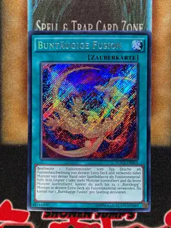 Yugioh Odd-Eyes Fusion DOCS-EN063 DOCS-DE063 Secret Rare NM GERMAN - Image 1