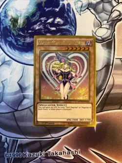 (WNU) Yugioh Dark Magician Girl MVP1-ENG56 Gold Rare 1st Ed VLP - Image 1