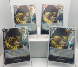 Rob Lucci Playset - OP07-093 x4 - 500 Years in the Future - One Piece TCG - Image 1