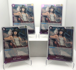 Rob Lucci Playset - OP03-071 x4 - Pillars of Strength - One Piece TCG - English - Image 1
