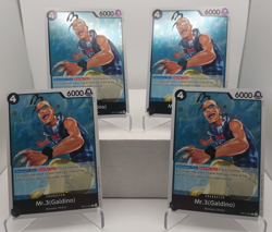 Mr.3 (Galdino) Playset - OP14-092 x4 - The Azure Sea's Seven - One Piece TCG - Image 1