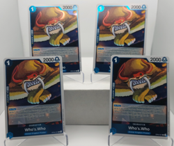 Who's Who Playset OP04-051 x4 - Kingdoms of Intrigue - One Piece TCG English - Image 1