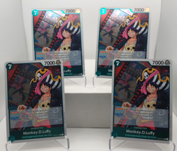 Monkey D. Luffy Playset OP02-041 x4 - Paramount War - One Piece TCG English - Image 1