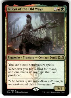 Nikya of the Old Ways Ravnica Allegiance Regular MTG - Image 1