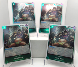 Senor Pink Playset - OP04-026 x4 - Kingdoms of Intrigue - One Piece TCG - Image 1