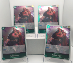 Fisher Tiger Playset - OP07-032 x4 - 500 Years in the Future - One Piece TCG - Image 1