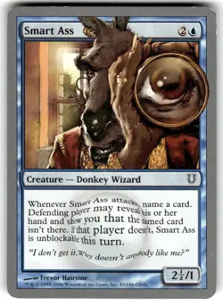 Smart Ass Unhinged Regular MTG - Image 1