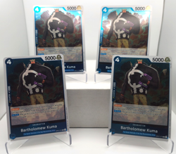 Bartholomew Kuma Playset - OP01-074 x4 - Romance Dawn - One Piece TCG - English - Image 1
