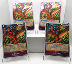 Mr. 5 (Gem) Playset - OP04-072 x4 - Kingdoms of Intrigue - One Piece TCG - Image 1
