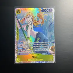 EB03-053 Nami SR English One Piece TCG Card Game - Image 1