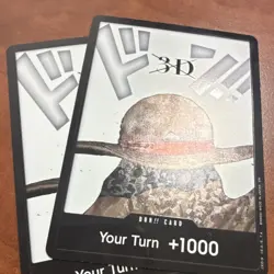 Bandai One Piece Card Game DON!! Card Lot 2 Cards English Foil - Image 1