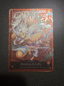 Monkey D Luffy Leader ST21-001 One Piece Card Game Starter Deck Leader Card - Image 1
