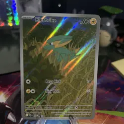 Elektrike Holo Pokemon 2025 Destined Rivals Illustration Rare Holographic Card - Image 1