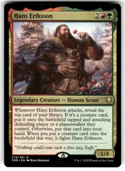 Hans Eriksson Commander Legends Regular MTG - Image 1