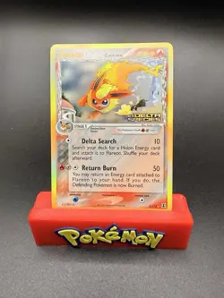 Flareon 5/113 REVERSE Holo STAMPED Delta Species Pokemon Card NM/Mint -w - Image 1