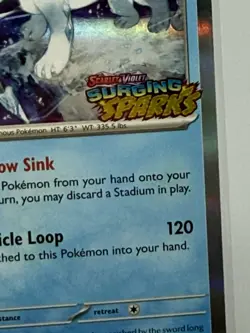 Chien-Pao 152 Sv: Scarlet & Violet Promo Cards Holo SURGING SPARKS STAMPED - Image 2