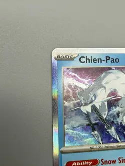 Chien-Pao 152 Sv: Scarlet & Violet Promo Cards Holo SURGING SPARKS STAMPED - Image 4