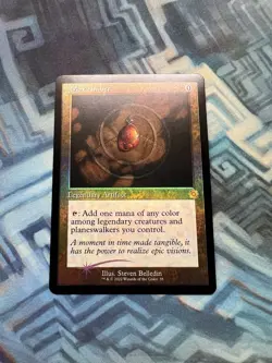 MTG Foil Mox Amber NM Unplayed The Brothers' War: Retro Frame - Image 1