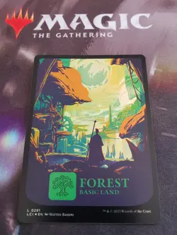 Mtg. Forest. #291. Foil. Lost Caverns Of Ixalan. Nm - Image 1
