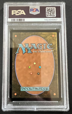 MTG Marvel Spider-man Infernal Grasp (Foil) Mythic MAR 0018 PSA8 - Image 2