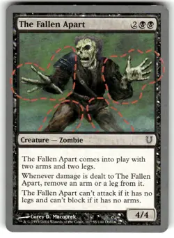 The Fallen Apart Unhinged Regular MTG - Image 1
