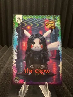 The Crow (Pikachu) #112 - Wave Holo - Electric Pikachu Cosplay - Pokemon - Image 1