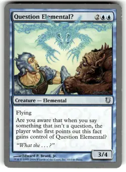 Question ElementalU Unhinged Regular MTG - Image 1