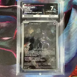 ACE 7 2023 Pokemon 151 Ultra Premium Collection Mewtwo Black Star Promo - Image 1