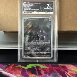 ACE 7 2023 Pokemon 151 Ultra Premium Collection Mewtwo Black Star Promo - Image 2
