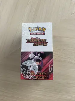 Pokemon Destined Rivals Half Booster Box (18 Packs) *Factory Sealed* New - Image 1