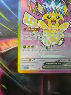 Pokemon TCG Pikachu ex 277/217 Ascended Heroes Special Illustration Rare NM - Image 2