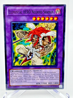 Elemental HERO Necroid Shaman - LCGX-EN056 - Yu-Gi-Oh Card NM!!! - Image 1