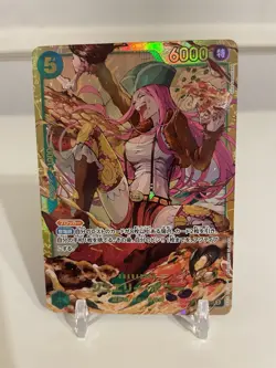 One Piece TCG Jewelry Bonney OP12-118 SEC Legacy Of The Master Holo Foil Card - Image 1