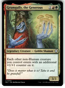 Grumgully, the Generous Commander: MTG Bloomburrow Regular - Image 1
