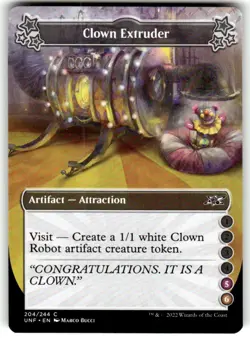 Clown Extruder (3-6) - Unfinity (UNF) - 204/244 - MTG - Image 1