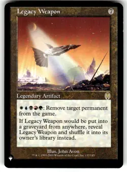 Magic: The Gathering Legacy Weapon Apocalypse THE LIST MTG Rare Regular - Image 1
