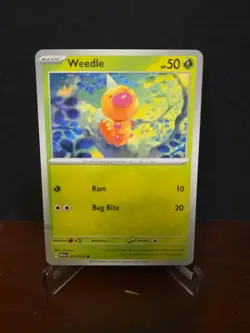 Pokemon Weedle 013/165 Common Scarlet and Violet 151 Pokemon Card - Image 2