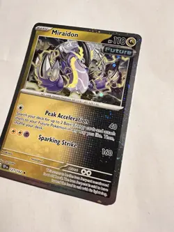 Miraidon 121/162 Pokemon Temporal Forces - Cosmos Holo -Rare TCG - Image 3