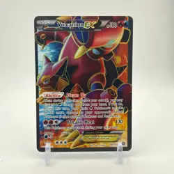 Pokemon TCG Volcanion EX Full Art XY Steam Siege Card 107/114 NM - Image 1