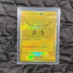 Mega Zygarde GOLD ex 124/088 Me03 Mega Hyper Rare Perfect Order Pokemon NM/MINT - Image 1
