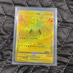 Mega Zygarde GOLD ex 124/088 Me03 Mega Hyper Rare Perfect Order Pokemon NM/MINT - Image 2