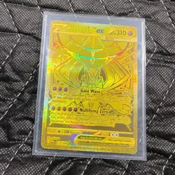 Mega Zygarde GOLD ex 124/088 Me03 Mega Hyper Rare Perfect Order Pokemon NM/MINT - Image 3