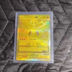 Mega Zygarde GOLD ex 124/088 Me03 Mega Hyper Rare Perfect Order Pokemon NM/MINT - Image 4