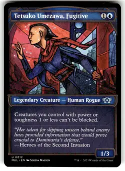 Tetsuko Umezawa, Fugitive March of the Machine: Multiverse Legends Regular MTG - Image 1