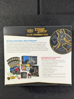 Pokemon TCG Crown Zenith Elite Trainer Box ETB New Factory Sealed - Image 2