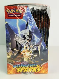 Scarlet & Violet Surging Sparks Booster Box SEALED WITH CASE TCG POKEMON - Image 5