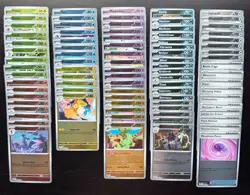 Phantasmal Flames Complete NM Reverse Holo Base Set C/UC/R (84 Cards) - Image 1