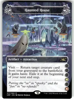 Haunted House (4-6) Unfinity Regular MTG NM - Image 1