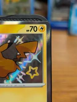 Pokemon TCG Paldean Fates Pikachu Shiny Holo Rare 131/091 - Image 3