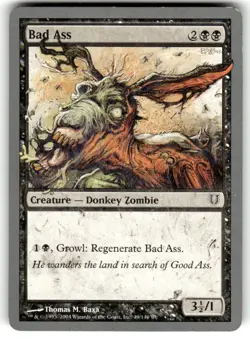 Bad Ass Unhinged Regular MTG - Image 1